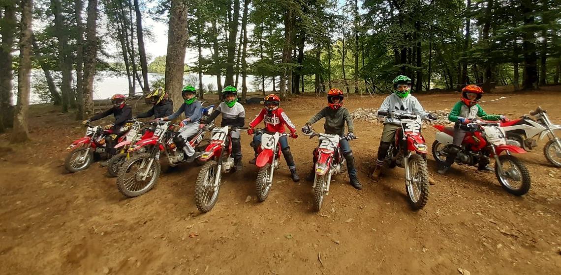 Colonie de Vacances Moto-Cross pour enfants de 8-12 ans